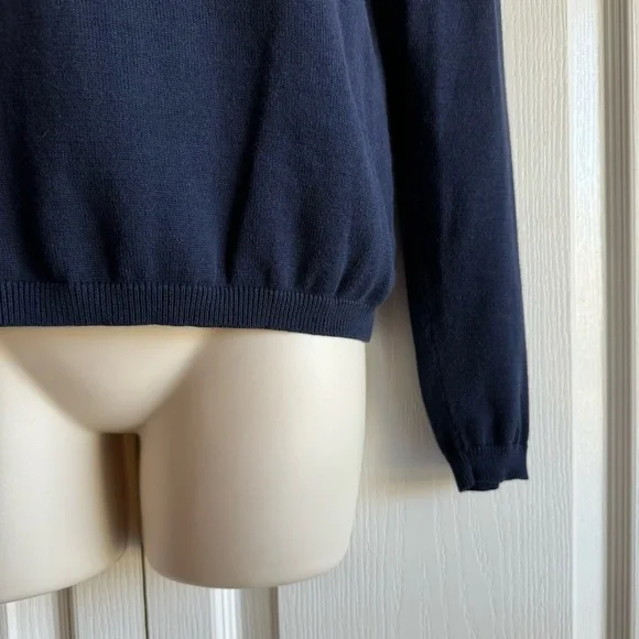 Pendleton Mock Neck Rib Knit Sweater - Picture 3 of 7